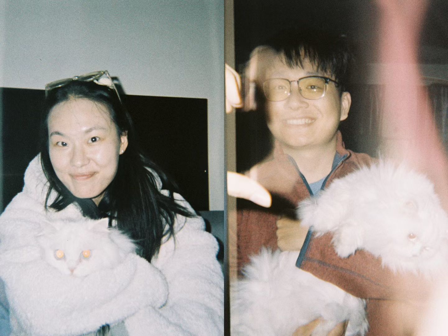 你期待很久的胶片相机。这张抱着特特的合照